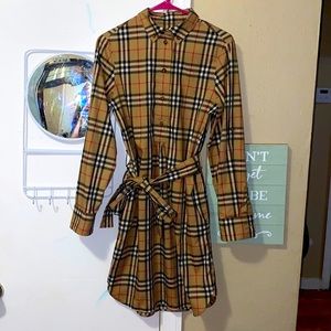 Woman’s Burberry Dress